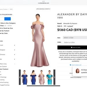 Evening formal gown / long dress